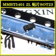 100pcs/lot 2N5401 2L MMBT5401 2L SOT23-3 SOT23 Transistor Bipolar -
