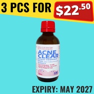 ICM Acne Clear Lotion Clear Pimples Acne Oily Skin Derma