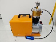 PCP 高壓 一體式單缸 氣泵 空壓機 電動打氣機 4500psi 可設定停機壓力