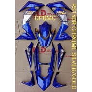 Ready Stock HLD Coverset Honda RS150 RS150R V1 Chrome Sticker Tanam Cover Set RS150 R RS 150R RS 150 R Winner 8