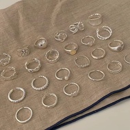 Minimalist Korean-Inspired S925 Silver Rings