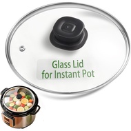 Glass Lid for Instant Pot 6 Quart, 9.1-In Glass Cover for Instantpot, Lid Replacement for Instant Po