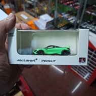 LCD Diecast Scale Model Mclaren 765LT Light Green64