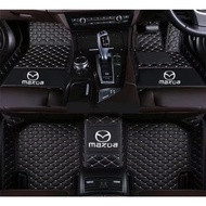 [MAZDA] Mazda CX-9,CX-8 6-Seater/7 Seater 3-row Car Carpets Right hand drive Car Mats Waterproof Lea