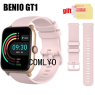 For BENIO GT1 Strap Smart Watch Silicone Soft watches outdoor women men Band Screen Protector Film