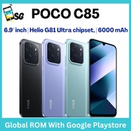 POCO C85 4G 6+6GB /128GB |6.9'' display, | Helio G81 Ultra chipset | 6000mAh | BRAND NEW AND LOCAL S