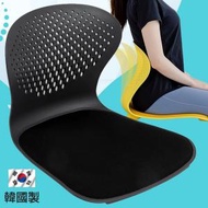 HOUSSEN - 韓國製 Flying 矯正健康椅背丨護脊坐墊丨坐姿矯正 黑色 - 00038
