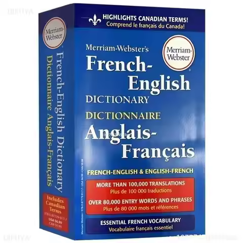Merriam Webster's French English Dictionary Wordpower Original Language Learning Books
