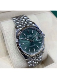 ROLEX CERTIFIED PRE-OWNED ROLEX 勞力士 DATEJUST 126200 橄欖綠色 棕櫚葉 2026年4月 全套 FULL SET，中古手錶 勞力士 ，名錶，古董錶，Ro