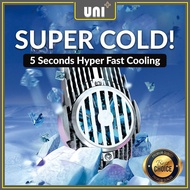 UNI+ 5 SECONDS Hyper Fast Ice Cooling Mini Mobile Phone Game Cooler PUBG Gaming Fan kipas fon telefo