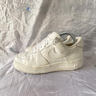 Sepatu second ori nike af1 white low size 40