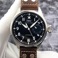 Iwc/pilot Stainless Steel Blue Face Mechanical Men's Watch IW500916