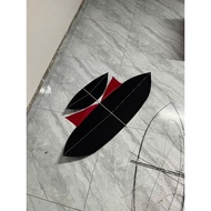 90cm fiber optic cable kite + super durable waterproof fabric layang layang kite