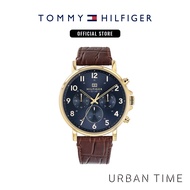 Tommy Hilfiger Daniel Brown Leather Strap Multifunction Watch TH-1710380