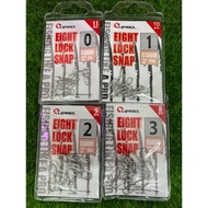 EUPRO EIGHT LOCK SNAP ELS 6600 SIZE 0/1/2/3