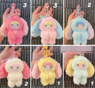 GANTUNGAN KUNCI BONEKA BULU AKSESORIES TAS ANAK MOTIF GIRLS (F8/F75/HF8/RB572)