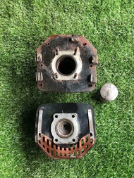 เสื้อสูบ+ฝาสูบ เจอา  JR120 (ขนาดลูกสูบไม่เกินไซร้2.00) แท้มือสอง💢