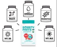 [🇺🇸美國直送] SmartyPants USDA有機兒童和幼兒配方 綜合維他命軟糖