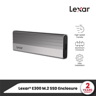 Lexar E300 M.2 SSD Enclosure (กล่องสำหรับแปลงเอสเอสดี) USB 3.2 Gen 2 (LPAE300-RNBNG)