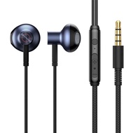 Baseus H19 Wired Earbuds 6D Stereo Bass Earphones In-Ear 3.5mm Headphone with MIC for Xiaomi Samsung