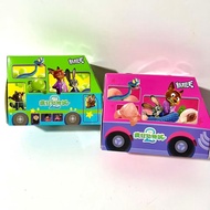 New Day Crazy Zoo Co-Branded 3D Peeled Gummy Cart Boxed Candy Reward Student Children Snacks