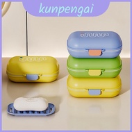 Creative Waterproof Soap Organizer With Seal Cover Plastic Travel Accessory For Baggage