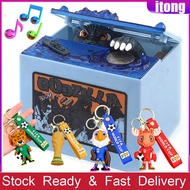 Godzilla toys coin bank saving box Musical Electronic kids Coin Money Saving Piggy Bank Box