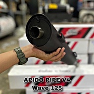 APIDO PIPE V4 100, WAVE 125, SYM110, RUSI 110/125, SMASH 73a