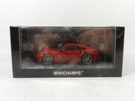 烈馬Minichamps 1/43 Porsche 911(992) Turbo S 紅色
