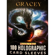 !! !️ Royal Dragon Sleeve 69x94 69*94 Matte Sleeves 背面粗面卡套 Digimon Yugioh Pokemon One Piece Card WS 