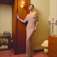 lookbookthesignature limoncello long dress glitter rose ชุดเดรสไปงาน