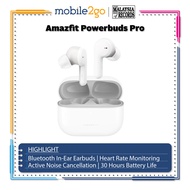 Amazfit PowerBuds Pro - In-ear phone / earbuds (Heart Rate Monitoring | Active Noise Cancellation | 30 Hours Battery Life) 1 Year Warranty By Amazfit Malaysia