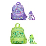 Smiggle SET Teeny Tiny Backpack &amp; Carry Tritan Bottle Original Backpack &amp; Kindergarten School Drinking Bottle