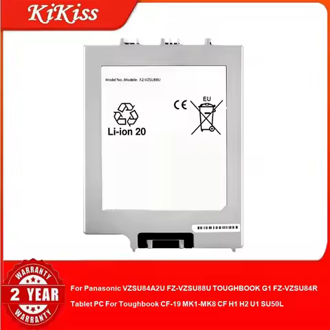 Battery For Panasonic VZSU84A2U FZ-VZSU88U TOUGHBOOK G1 FZ-VZSU84R Tablet PC For Toughbook CF-19 MK1