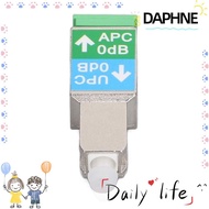DAPHNE SC/UPC Male to SC/APC Female Adapter, SM 9/125 Excellent Isolation Fiber Optic Adapter, Low L