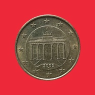 Koin Jerman 10 Euro Cent Tahun 2002-2006