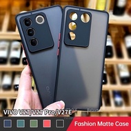 VivoV27e V 27 Skin Feel Matte Clear Casing For Vivo V27E V27 Pro V27Pro 5G V2237 2023 Phone Case Mat