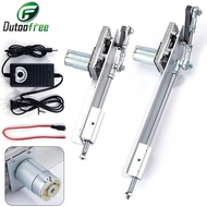 DC 12V/24V Telescopic Linear Actuator Reciprocating Cycle Linear Adjustable Speed Telescopic Linear 