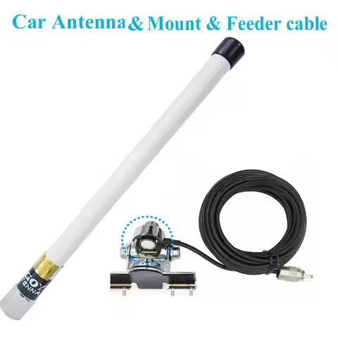 Nagoya NL-350 Fiber Glass Aerial Antenna Dual Band PL259 Connector for TH-7800 KT-5000 TH-8600 KT-89