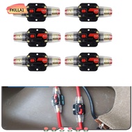 FKILLAONE DC Resettable Circuit Breaker, 60A 50A 40A 30A Resettable Insurance Self Recovery Circuit 