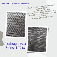 ram grill speaker hexagonal 50 x 100 cm