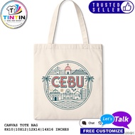 I LOVE CEBU Tote Bag – Island Adventure & Travel Souvenir Bag 1