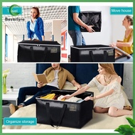 Bv✿  90L Storage Bags with Zippers & Handles Storage Totes Space Saving Storage Bags
