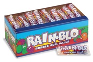 Rain-Blo Bubble Gum Balls 0.53 Ounce Tube (Pack of 48)