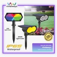 K2 VIVIDWAYS XP6 Solar Outdoor Garden Light IP65 Lampu Solar Taman