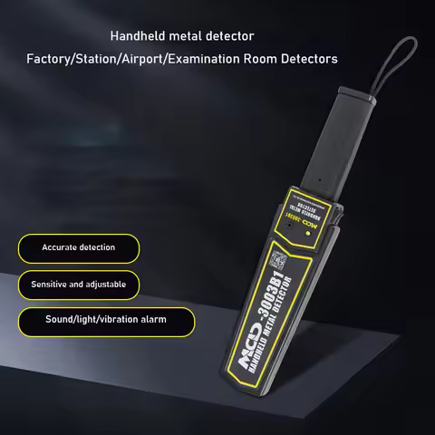MCD-3003B1 Economy/Station/Airport Hand HeldMetal Detectors Sound/Light/Vibration Alarm Accurate Det