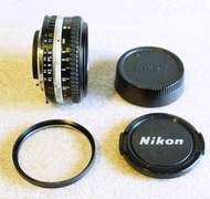 【悠悠山河】近新 超薄餅干鏡 Nikon Nikkor 50mm F1.8 ais 金屬版 鏡片無刮無霉無霧無塵