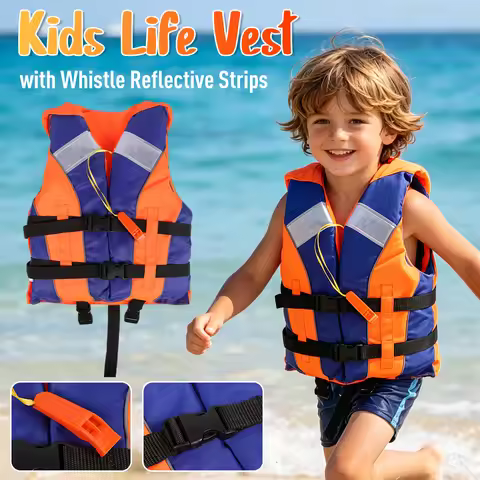 Neoprene Kids Buoyancy Vest Water Sports Child Fishing Rafting Surf Boats Sailing Safety Life Jacket