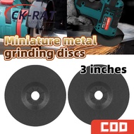 10Pcs Stainless steel Grinding Disc/3In Stainless steel Polishing disc/Metal Flat flap disc