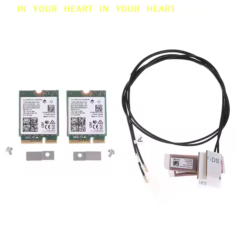 【X】9560NGW WiFi Card+Antenna 1733Mbps Wireless AC 9560 Dual Band 2.4G/5G BT 5.0 802.11Ac M.2 CNVI 95